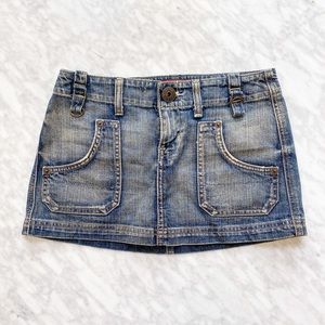 Guess Jeans Denim Mini Skirt
